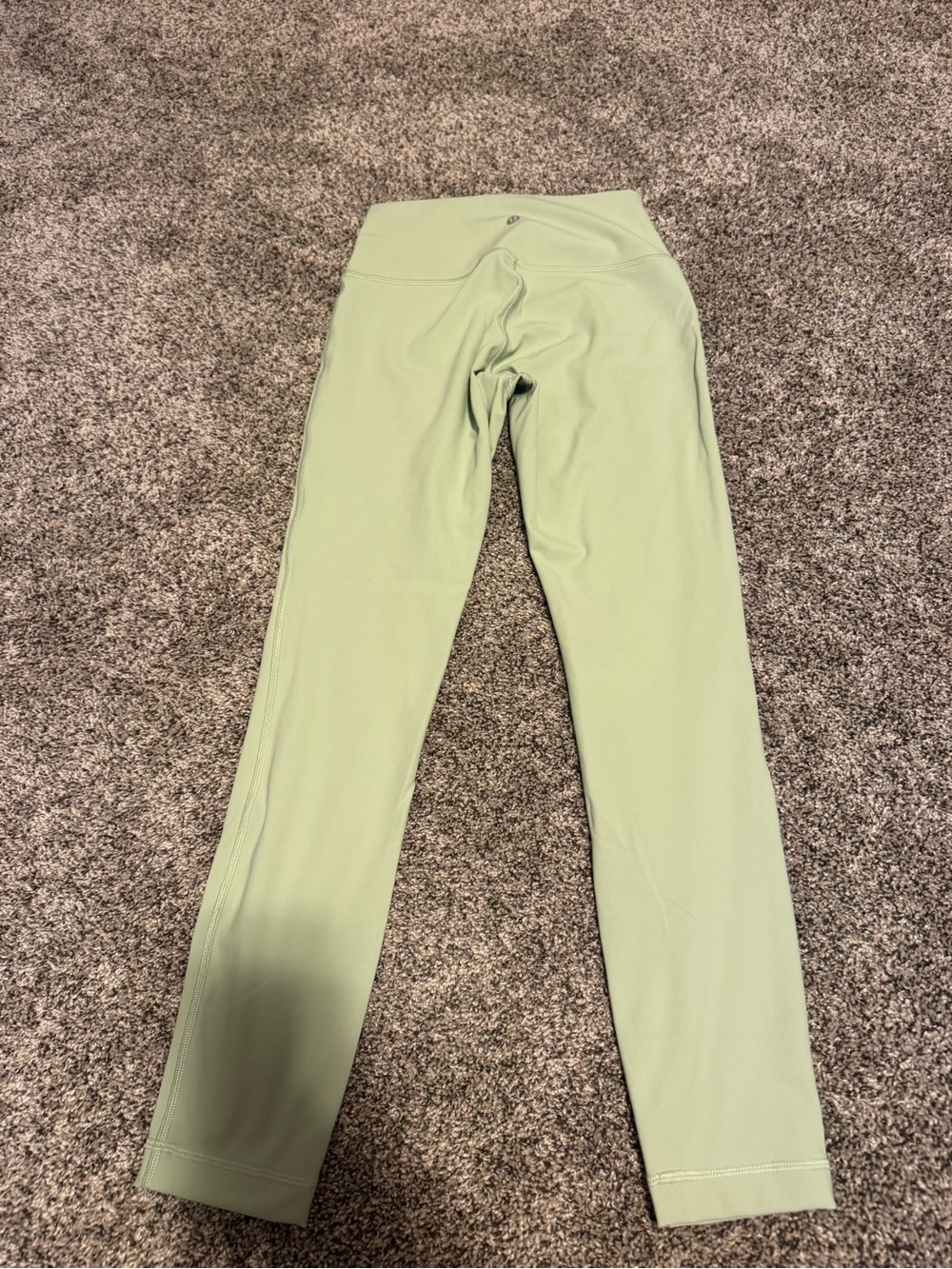 Lululemon Wunder Under High- Rise Tight 25” Creamy Mint- Size 4
